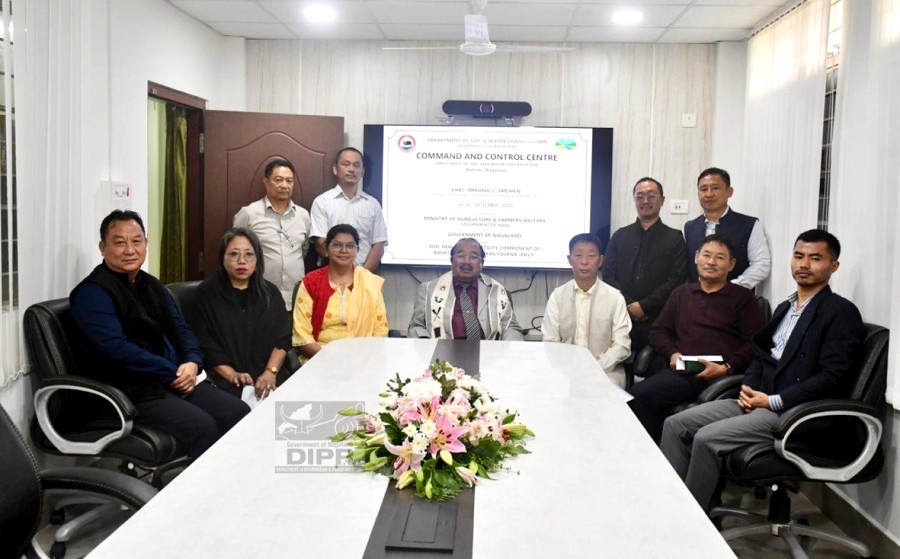 Advisor Imkong Imchen launches CCC to boost soil health management