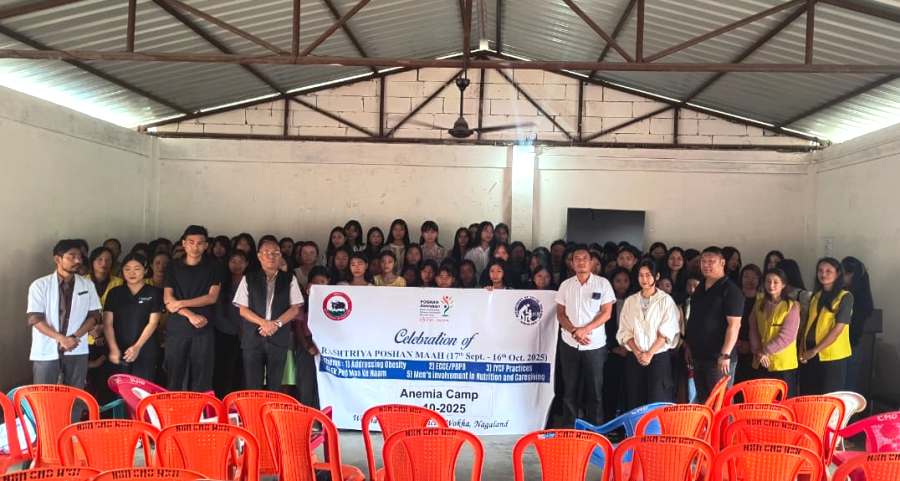Anaemia awareness and screening camp held in Wokha