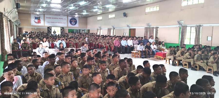 Awareness on POCSO Act raised at Sainik School Punglwa