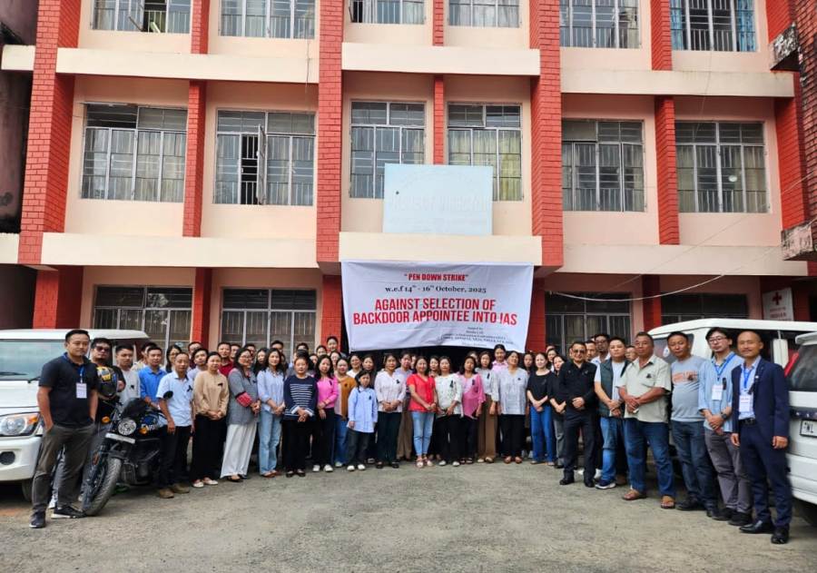Nagaland: JCC continues pen-down strike, meets chief secretary