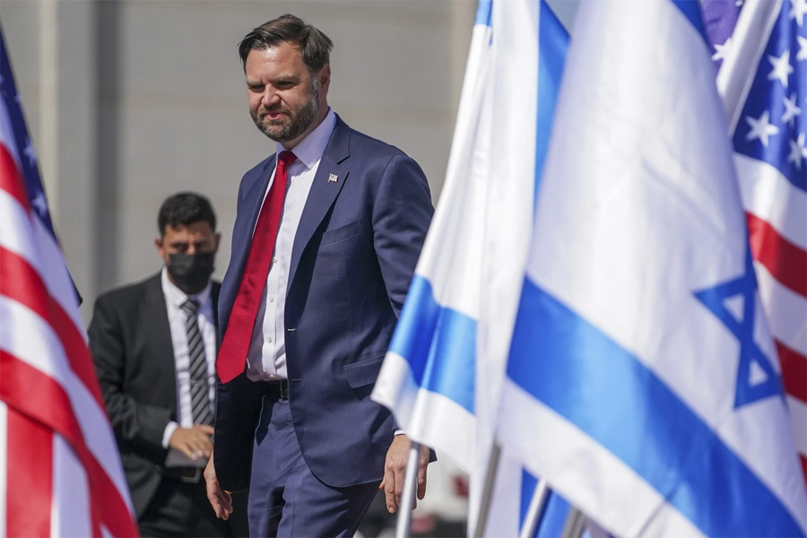 US Vice President JD Vance arrives in Israel to shore up fragile ceasefire in Gaza