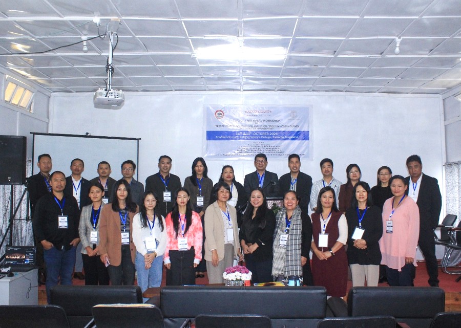 Kohima Science College hosts national workshop on geospatial technologies