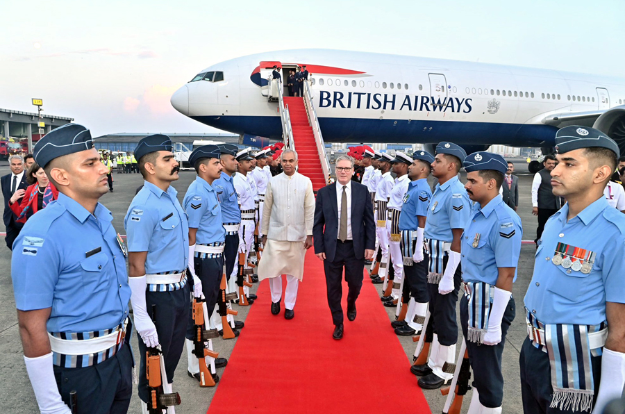 PM Modi welcomes Keir Starmer on his 'historic' first visit to India