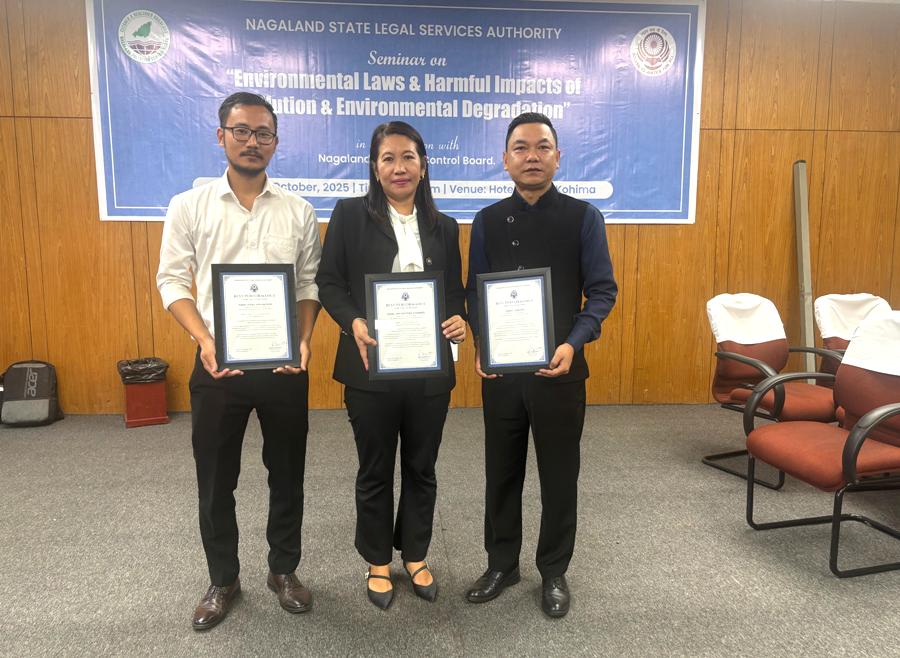 Nagaland State Legal Services Authority honours best performers