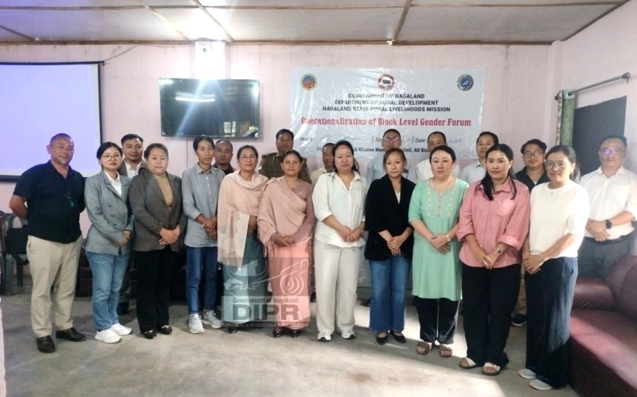 Nagaland State Rural Livelihoods Mission conducts orientation for line departments at Jakhama