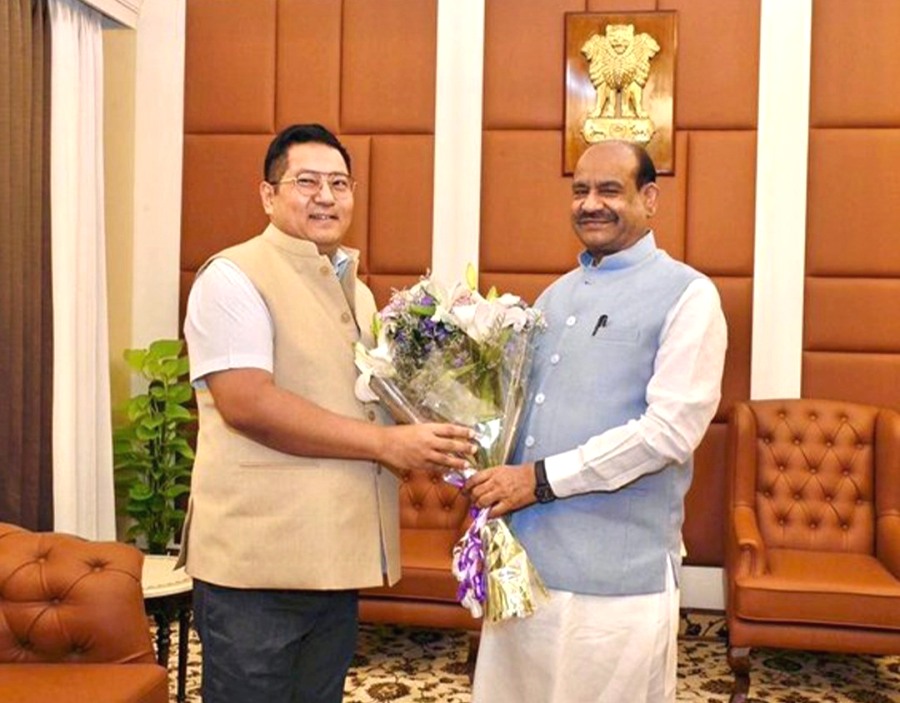 Nagaland Speaker calls on Lok Sabha Speaker Om Birla