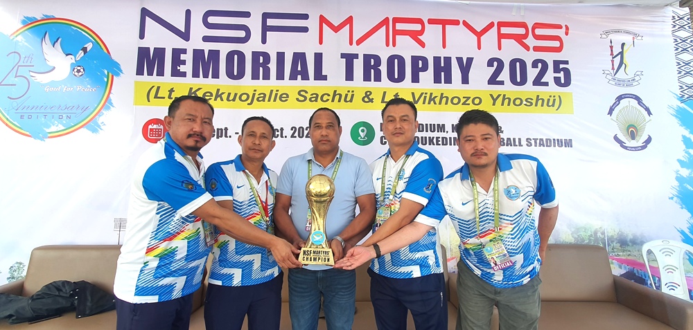New trophy unveiled for NSF Martyrs’ Memorial tournament