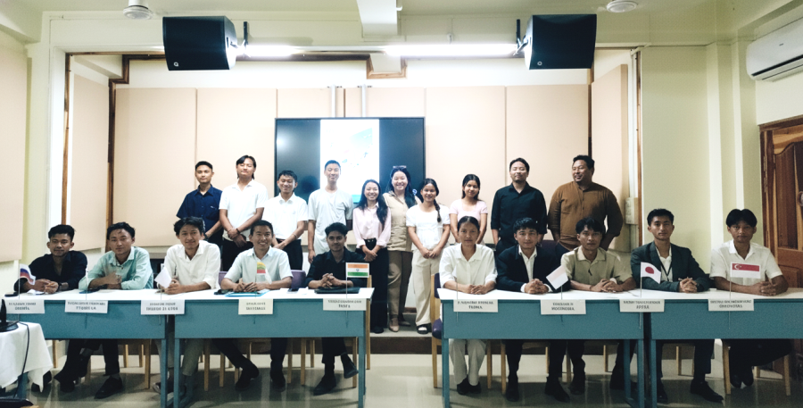 North East Christian University conducts Model United Nations session