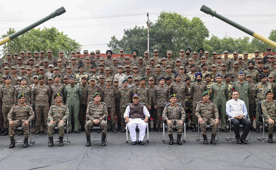 In warning to Pakistan, Rajnath Singh says any misadventure in Sir Creek will invite decisive response