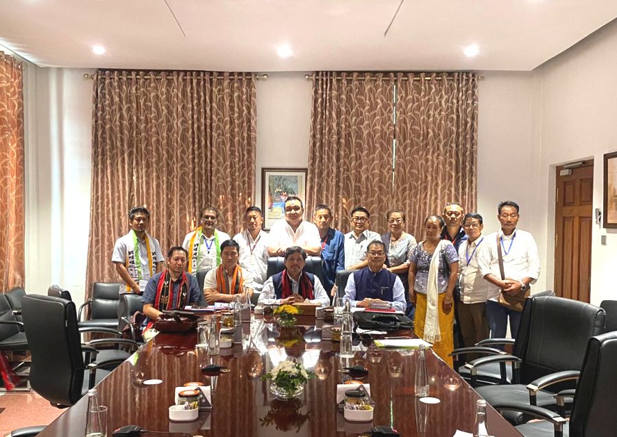 Conrad Sangma holds consultative meetings with NPP Nagaland leaders