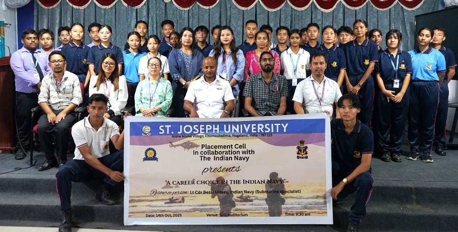 St. Joseph University hosts career guidance with Indian Navy
