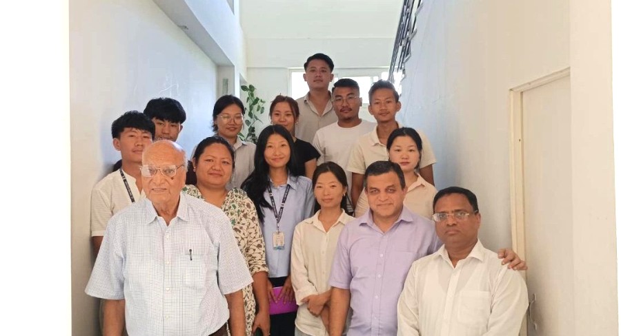 St. Xavier College Senapati students complete month-long internship