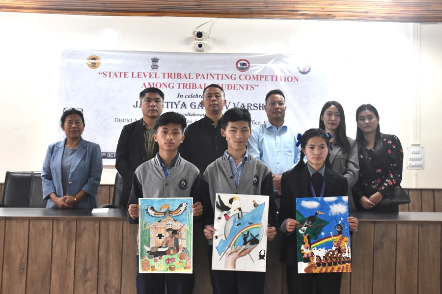 State Level Tribal Painting Competition held in Kohima