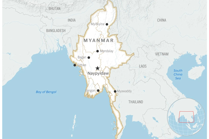 Myanmar's military strikes village in glider raid, killing at least 24 people including children