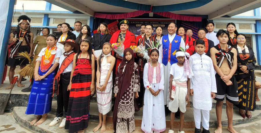 St. Xavier School in Shamator celebrates cultural day