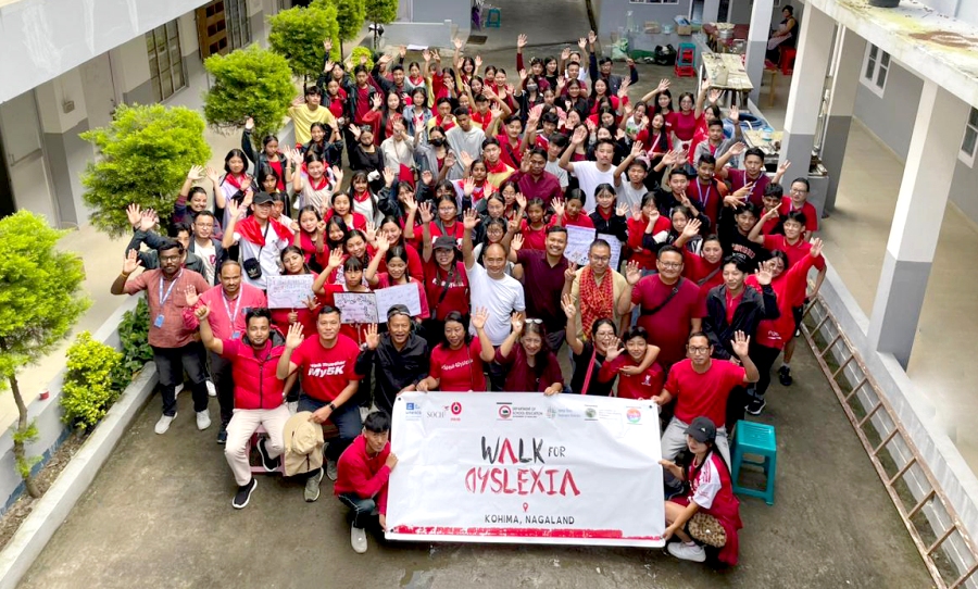 Walk4Dyslexia unites communities across Nagaland