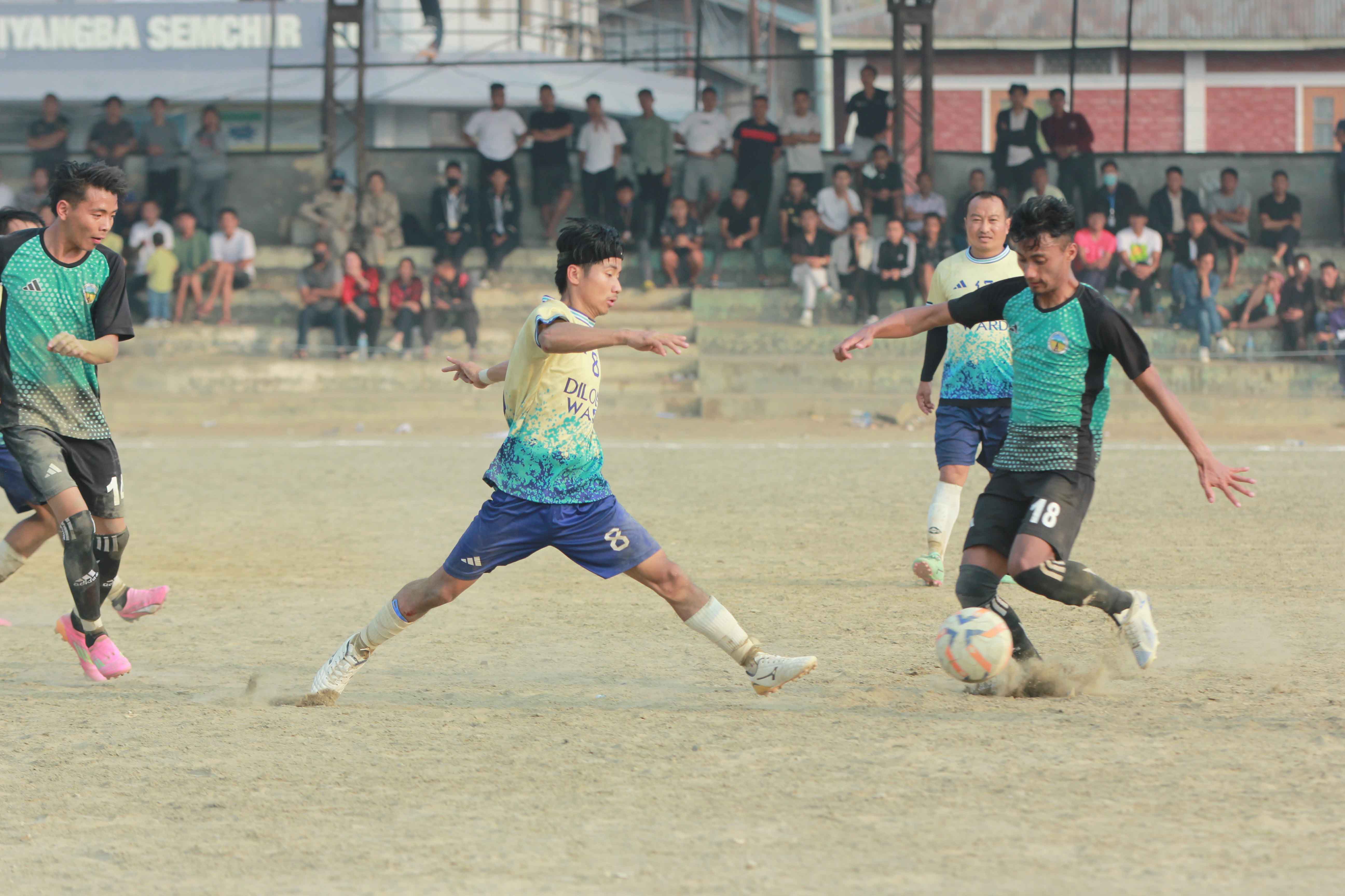 Mokokchung Inter-ward Football Tournament 2025: Dilong reach final