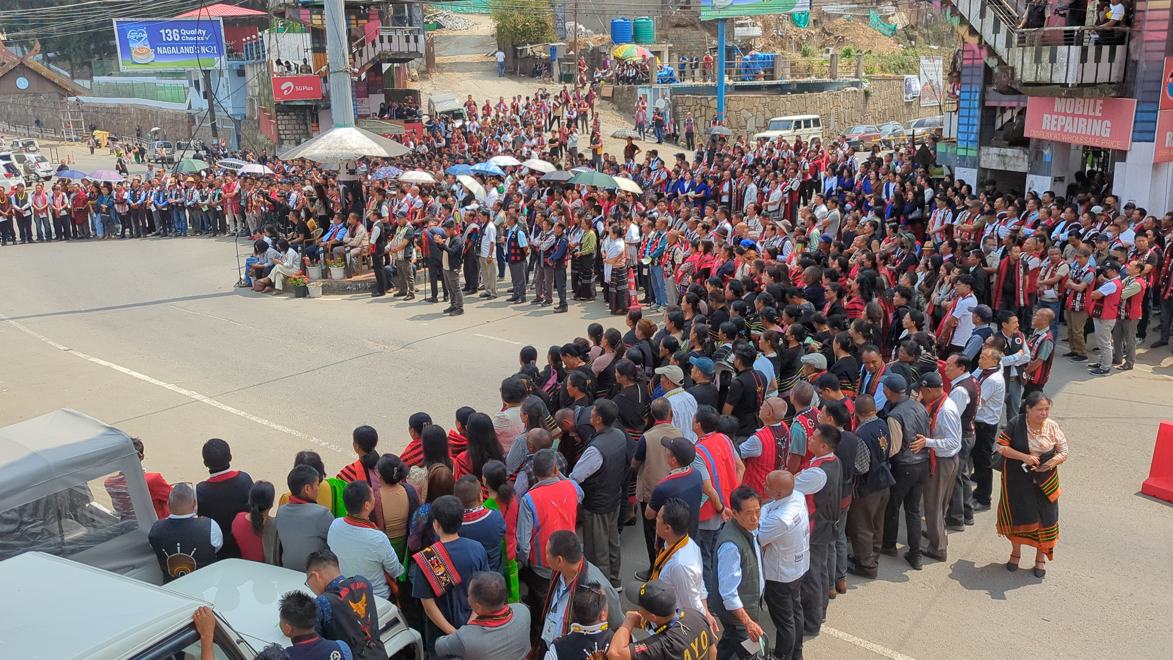 Kohima rally opposes Indo-Myanmar border fencing, demands restoration of FMR