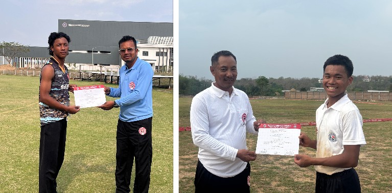 Win for Nuiland, Kohima in Late G Rio inter-district crickey tournament
