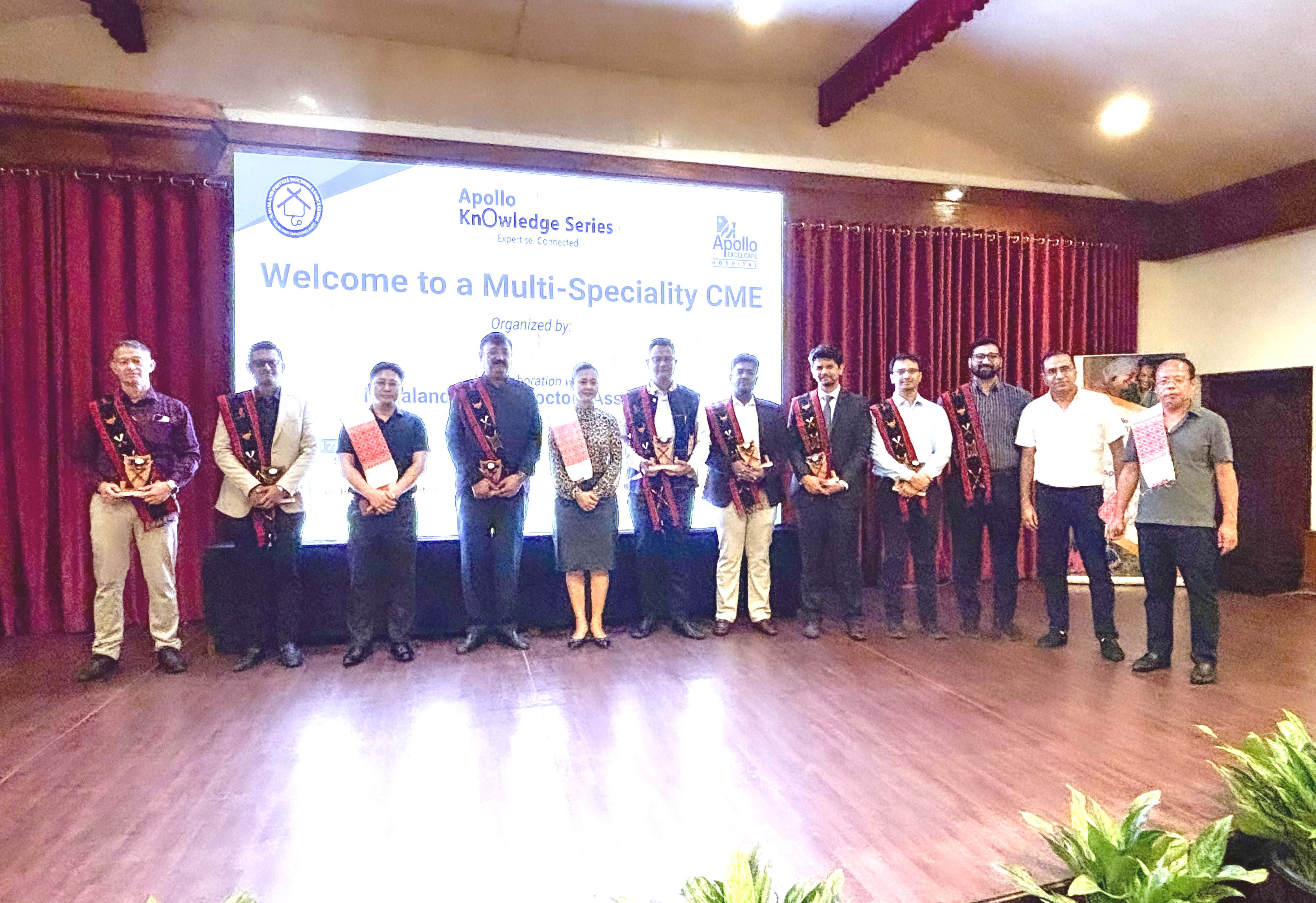 Apollo excelcare holds multispecialty CME in Nagaland