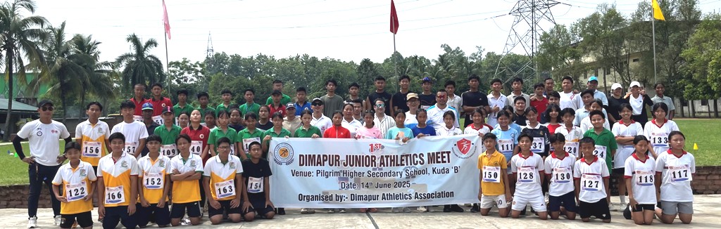 Dimapur junior athletics meet held at Pilgrim school