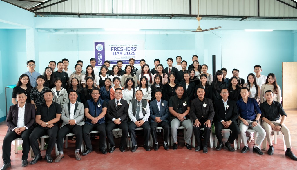 Kidima students' union freshers' day in kohima
