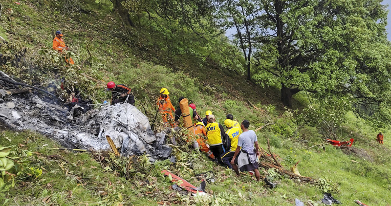 Uttarakhand chopper crash: Case registered against private helicopter firm