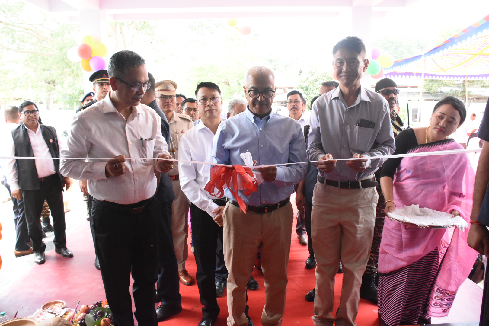 Manipur Governor inagurates SC girls' hostel