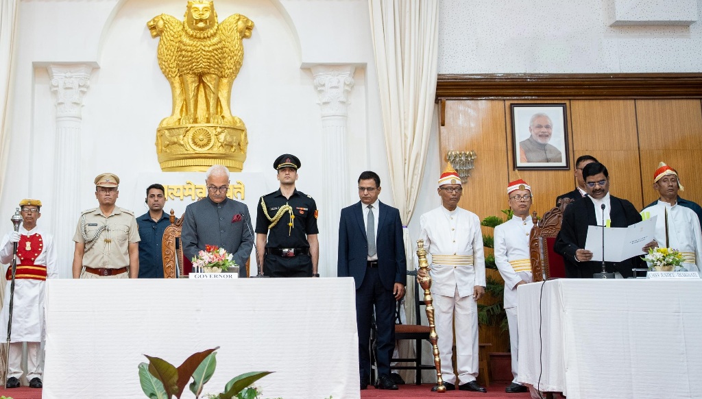 Somashekar sworn in as new chief justice of manipur high court