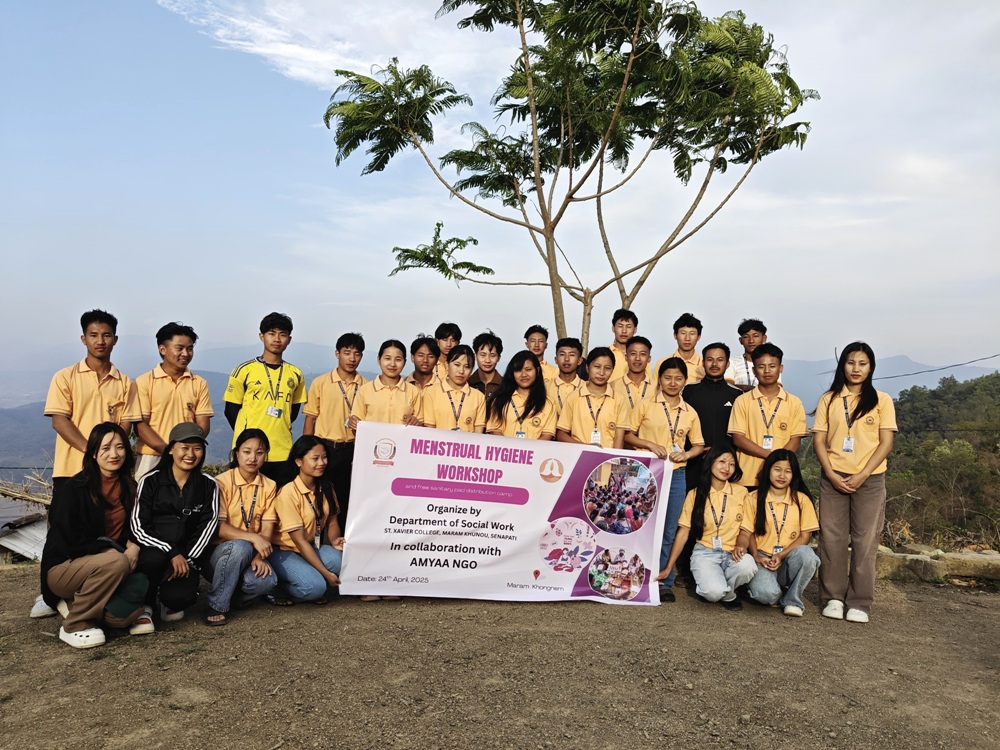 St. Xavier College Senapati organises rural practicum for its students
