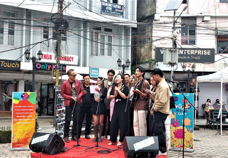 TaFMA celebrates World Music Day in Kohima